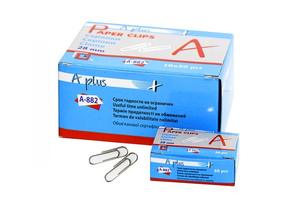 A-882  staples, nickel, 50 pcs in a box-28mm