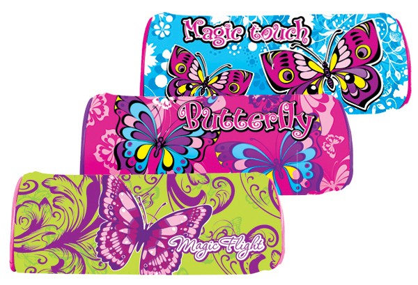 WL-7113  pencil case, Butterfly