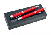 A129  ball pen and gel pen in gift box