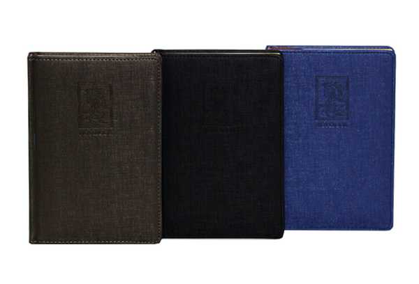 WB5384  notebook A5, white paper,  checked paper, desginer ...