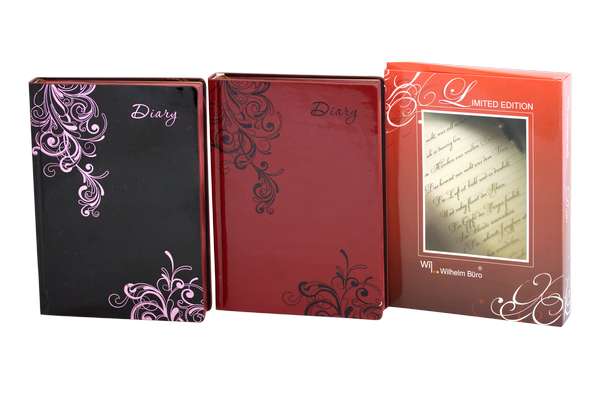 WB5555  Kalender, vordatiert,  A5, 196 Seiten, "Limited ...