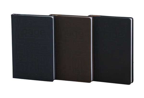 WB5381  notebook A5,  one- colour prints with designs, ...