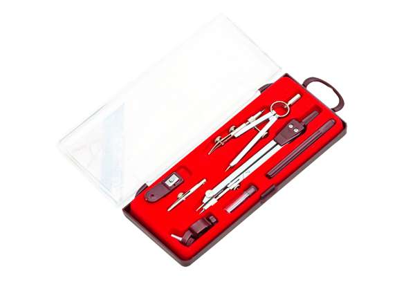 A913  compass set, 7 parts