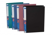 A307  poly file folders A4, 100 sheet protectors