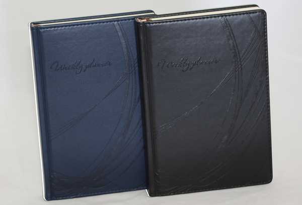 WB5482  Weekly planner A5, 164 pages, info block, 2 maps, ...