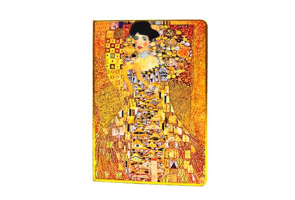 WB5136  Notizbuch Art Collection A5 mit Falt-Innentasche ...